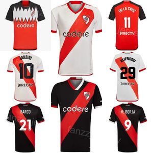 Man CA River Plate 9 BORJA voetbalshirt 2023 24 Club Team 21 BARCO 26 FERNANDEZ 25 RONDON 36 SOLARI 20 CASCO DIAZ ALIENDRO GONZALEZ HERRERA PEREZ voetbalshirttenues