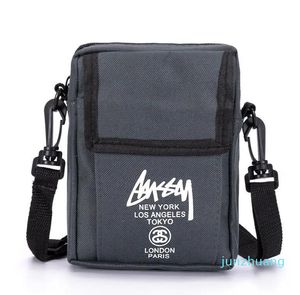 Bolso bandolera de mensajero de nylon de lona para hombre para mujer Deportes al aire libre bolsos de camuflaje stussty Bolso de lujo 44 Monedero de diseñador Bolso de red de cámara de embrague de graffiti de hombro