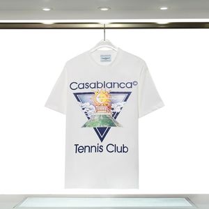Casablanc chemise homme t-shirt vêtements de luxe rue shorts vêtements à manches Casablanc-s t-shirts chemise à imprimé géométrique t-shirt décontracté t-shirt de créateur t-shirt pour hommes