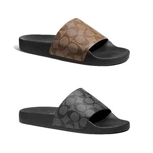 Man Coa ch zomer buitenschoenen luxe sandalen ontwerper flip flop dia lage top dhgate loafers bloeier carrière sandaal dubbele tazz ss vrouw hotel