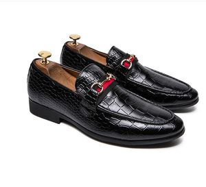 Man Cow Leather Luxurys schoenen Rubber Plus Maat 47 MANS Office Business Dress Boots Flats Split Designer Wedding Shoe