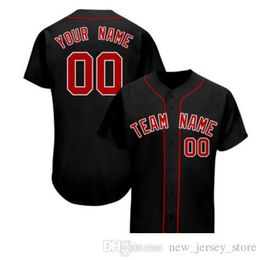 Camiseta de béisbol personalizada para hombre, cosida por completo, cualquier número y nombre de equipo, por favor agregue comentarios en orden S-3XL 010