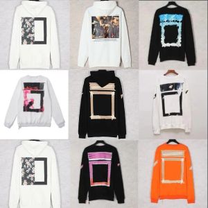 Homme vêtements de marque hommes sweats à capuche hommes lettre logo imprimé blanc noir terry pull manteaux sweat à capuche pull à capuche surdimensionné athleisure taille européenne O897445