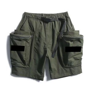 Man Designer Zomer Korte Strandbroek Mannen Track Pant Cargo Shorts Bodems met Budge Side Aziatische maat M-5xl