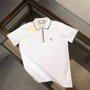 Designers de l'homme vêtements pour hommes Polos 2024 Brands de mode Polos Summer Business Casual Sports T-shirt Running Outdoor Short Sleeve B7