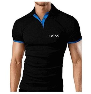 Homme Designers Vêtements Hommes Tees Polos Chemise 2023 Marques De Mode BOS D'été D'affaires Casual Sports T-Shirt Running En Plein Air À Manches Courtes Sportswear