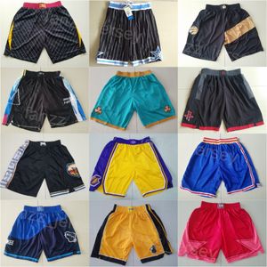 Pantalon de basket-ball avec cordon de serrage pour homme HipPop Gym Sport Short Wear Taille élastique Pantalon de survêtement d'équipe populaire Short de course Western Eastern Toumani Camara Herbert Jones