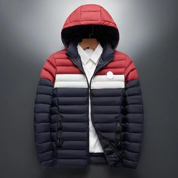 Veste d'homme Down Parkas Coats Puffer Vestes d'hiver Coat Hooded Outwears Tops Windbreaker Taille asiatique M-4XL