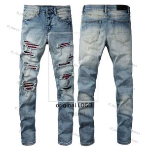 Homme en jean concepteur jean amirii jeans marque skinny slim fit trou de luxe pantalon biker skinny pant concepteur pile mens mens trente pantalon amirirs jeans 888