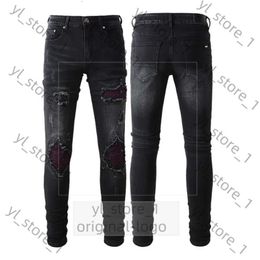 Pantalon de concepteur de jeans homme