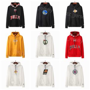 Man kinderen vrouw pullover basketbal hoody jersey hooded sport hoodies team kleur paars zwart geel wit grijs borduurwerk aangepaste naam nummer sweatshirts