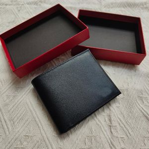 Homme en cuir sac à main de luxe concepteur de cartes de cartes de concepteur de pièces de monnaie portefeuille unisexe portefeuille de sacs de mode est livré avec box3042