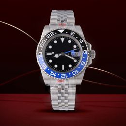 Man Movement Horloges Designer Gold 40mm 904L roestvrij staal Sapphire Glass Waterdichte Luminous Watch Polshorloges Fashion horloges met doos AAA 17