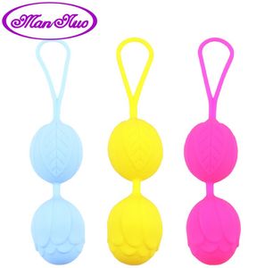 Homme nuo Silicone Kegel Ball Smart vagin formateur exercice vagin serrage amour Ben Wa balle vibrateur Sex Toys pour femme S10177452547