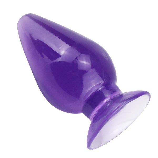 Homme Nuo Super Big Taille Plug Anal 100% Silicone Unisexe Énorme Butt Plug Sex Toys pour Femmes Hommes Étanche Anus Masseur Y200422