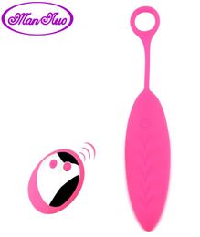 Man nuo Vagin Ball 10 vitesses G spot vibrateur vibrant oeuf sans fil télécommande jouets sexuels pour femmes USB rechargeable S9181061579