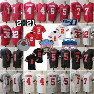 Man Ohio State Buckeyes Football CJ Stroud College Jersey Chris Olave Garrett Wilson Treveyon Henderson Jaxon Smith-Njigba Fields Dobbins