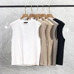 man originaliteit T-shirt Luxe trend street fashion heren ronde hals letter bedrukte t-shirt hoge kwaliteit Katoenen T-stukken Losse zomer Mannen Ademend ESSENTI Vest shirt