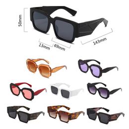 Man P designer zonnebril zonnebril voor dames Fashion gecoate rechthoek UV400 bril full frame comfortabele cat eye zonnebril Lunette Goggle zonnebril