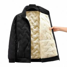 Manteau rembourré pour homme Parkas d'agneau Vêtements de luxe coréens Rembourrage Vestes modernes pour hommes Vêtements d'extérieur d'hiver 2024 Free Ship Cold n6cc #