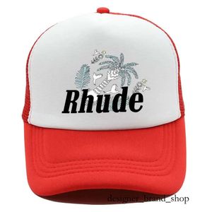 Casquette de Baseball en Patchwork pour hommes et femmes, collection unisexe brodée, chapeau de camion décontracté, chapeau Rhude réglable, 721