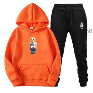 Man Polo Trainingspak Designerkleding Mode Heren Sport Joggingbroeken Jas Luxe Sweatshirt Sets Heren Trainingspakken Casual Hoodies Damesjack Sportkleding KCSQ