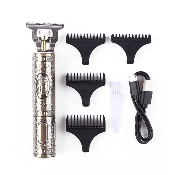 Homme rasoir tondeuse à barbe électrique cheveux Machine de découpe cheveux tondeuse barbier outils magasins Gadgets pour hommes cadeaux 240111