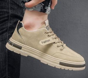 Man Sneakers Designer Casual Schoenen Nieuwe Mode Retro Comfortabele Sportschoenen Platform Lace Up Lederen Board Schoenen voor Heren