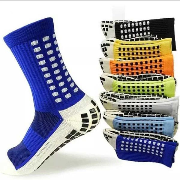 Cotton Man Slip Socks Anti Wholesale Sock Compression Non Soccer Grippy Sport Football Sports Grip Pour Hommes Personnalisé Solid Color Design