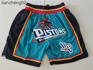 Heren sportshorts Charles Barkley basketbalshorts voor heren Just Don Wear sportbroek met rits Isiah John Wall Steve Nash Collin Sexton Bradley Beal Grant W 2024