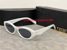 Lunettes de soleil pour hommes, verres noirs, monture en acétate, 58mm, pour hommes, style d'été, 6135, anti-ultraviolets, rétro, plaque de lentille, cadre complet, mode, boîte aléatoire