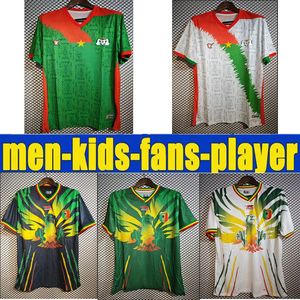 Burkina Faso Soccer Jersey 2024 2025 Home Away Mali White White Red 24 25 Camisa de ropa de fútbol Tops sudadera