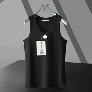 Man Tank Shirts Mouwloos Vest Tops Met Borduursel Budge Unisex T-shirts Hoge Kwaliteit Heren Tees Zomer Vesten Aziatische Maat M-4XL