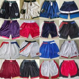 Team Edwards Basketbal Kawhi Leonard Shorts Sport Hippop Pant Trekkoord Elastische Taille Jalen Groene Joggingbroek Draagt ​​Paars Rood Rood Zwart Wit Navy Blauw Gestikt