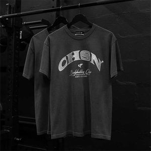 Man tee heren t-shirts csn Loose Chosen Few Aletics sport gym t-shirt zomer katoen mannen fiess bodybuilding workout korte mouwen teen tops