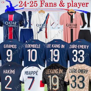 24 25 Mbappe Lee Kang en 3e maillots de foot