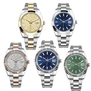 herenhorloge dames luxe horloges designer horloges 36 mm damesarmband automatisch datumuurwerk luxe horloges saffier 904L roestvrij staal montre de luxe sieraden
