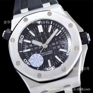 Man horloges Ap15703-serie Offshore klassieke sport automatisch mechanisch horloge rubberen band heren