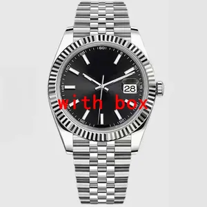 Homme montres montre de luxe pour femme montre de luxe ew usine quartz 36/41mm mode bracelet en acier inoxydable datejust 28/31mm aaa montre designer style d'affaires SB018 B4