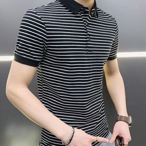 Homme avec collier Tee Shirts Streetwear Top Black Black Vintage Vintage Polo T-shirt pour hommes Plain Trashy Y2K S Cotton blanc xl 240516