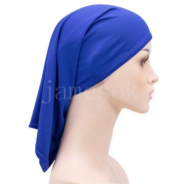 Chapeau Dreadlock en Spandex pour hommes et femmes, sous écharpe, Tube Hijab, Turban, couleur unie, couvre-chef, verrouillage extensible, chapeau d'horreur de921