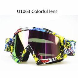 ManWomen Motocross Lunettes Lunettes MX Off Road Lunettes Ski Sport Gafas pour Moto Dirt Bike Racing Goggle220y