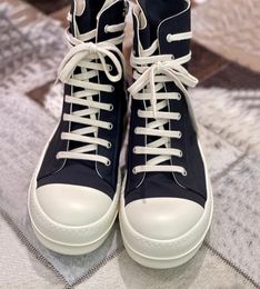 Zapatillas de deporte de lona con plataforma alta para hombre y mujer, zapatos con suela gruesa y realce, botas de encaje casual, zapato con cremallera de cabeza redonda para adultos