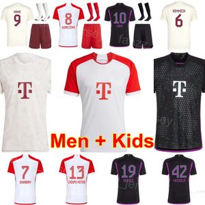 Homme Jeunesse 23 24 Club Soccer Joshua Kimmich Maillots Ensemble Kingsley Coman Sven Ulreich Manuel Neuer Leon Goretzka Jamal Musiala Thomas Muller Maillots de football Kits BaiRen