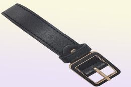 Man039s Hebilla de la cabeza de 38 cm Cinturones de diseño para hombres Cinturón de cuero de cuero negro Big Gold Hebilla clásica Cinturón de perla casual CEINTUR4329520