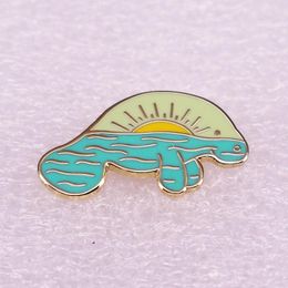 Pin de broche du lever du soleil