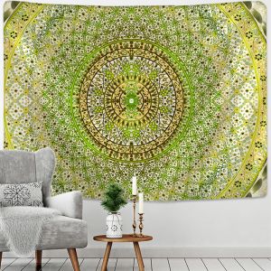 Mandala Tapestry Wall Hanging Floral Boho Deco Dorm Tapiz Tapiz psicodélico alfombra hippie de fondo de fondo indio pared