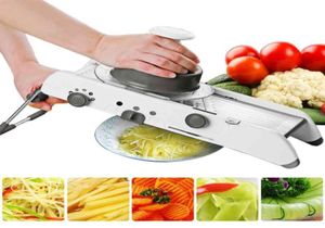Mandoline Vegetable Stork Manual Cutter Raller con 304 cuchillas de acero inoxidable ajustable para herramientas para el hogar Accesorios de cocina 21038699790