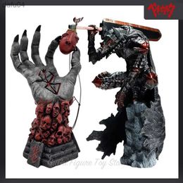 Manga 26 cm Berserk Mano de Dios Figura de resina Estatua Tripas PVC Acción Anime Estatuilla Modelo Colección Escritorio Decoración Juguetes Regalo de cumpleaños L230522