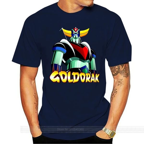 Manga Goldorak V3 ovfo Robo Grendizer 1975 Camiseta Negro Todos los tamaños S3XL Summer Style Tee 240409